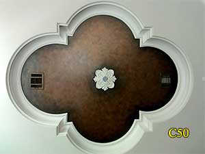 Architectural Ceiling and Medallions